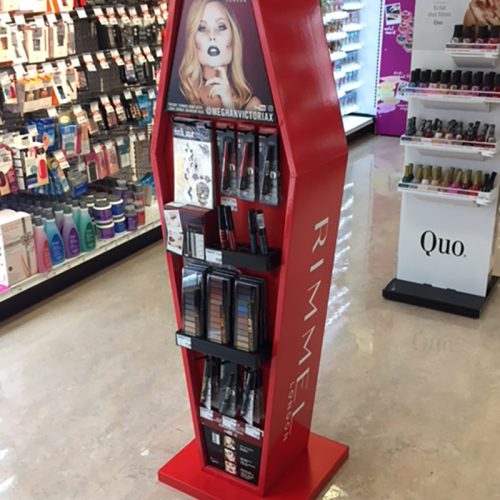 Rimmel Halloween Coffin Floorstand